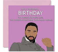 Stuff4 Tarjetas de cumpleaños para mujer, diseño de Simon Dice: 145 mm, 60 cumpleaños, 145 mm