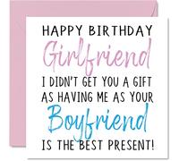 Stuff4 Tarjetas de cumpleaños para novia, con texto en inglés, 145 mm, con texto en inglés