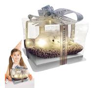 Stuffed Animal Dog - Realistic Movable Joint Model, Interactive Table Decor | Soft Plush Dog Figurine, Home Living Room Shelf Bedroom Desk Decorative Companion Toy Collectible