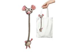 Stuffed Animal Doll, Cuddly Long Neck Plush Figurine, Cute Plush Animal Decor Bag Strap Accessory for Living Room Bedroom Shelf Table Study Car Girlfriend Wife Friend Sister Daughter Kid Boys