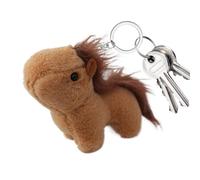 Stuffed Animal Horse Keychain Toy - PlushPonyKey Ring for Kids Bag, Backpack, Tote, Purse | Cute Cartoon Horse Doll, Soft Plush Toy Accessory for Bags, Car Keys, Children, Teens, Collectors, Lovers