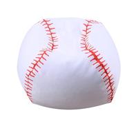 Stuffed Animal Storage Bean Bag Chair Cover For Kids Soccer Zipper Beanbag Chair Cover For Organizing Toddler And Kids' Rooms Plush Toys Sports Ball Bean Bag Chair Portable Box Container Home(Baseball