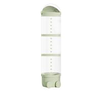 Stuffed Animal Storage Tube, Clear Bucket Organizer, Kids Toy Organizer, Stuffed Animal Holder with Transparent and Stackable Design for Kids Room Organization