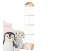 Stuffed Animal Storage Tube, Clear Bucket Organizer, Kids Toy Organizer, Stuffed Animal Holder with Transparent and Stackable Design for Kids Room Organization