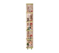 Stuffed Animal Storage Tube - Plush Zoo | Tall Cylindrical Organizer With Elastic Bungee Cords For Easy Access, Breathable Mesh Sides, Holds 50+ ; Perfect For Playrooms And Small Kids' Bedroom