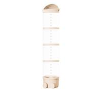 Stuffed Animal Storage Tube, Soft Toy Storage Tube, Space Saving Plush Toys Organizer Transparent, Plush Animal Display,Dustproof, Widen and Height,Stability,for Playroom Bedroom Home Decor