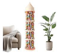 Stuffed Animal Storage Tube, Transparent Dustproof Toy Organizer, Aesthetic Castle Design, Space Saving Doll Storage for Living Room, Bedroom, Nursery, Balcony, Garage, Playroom, Dorm Use