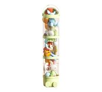 Stuffed Animal Storage Tube, Vertical Toy Tube, 11.02x63.78 inches, Transparent 4-Layer Display Bucket, Space-Saving Doll Holder, for Playroom, Bedroom, Toys Organization