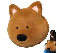 Stuffed Animal Toy, Dog Plush Pillow, Pillow, Kids Plush Toy, 35x35 cm, Dog Plush Pillow Stuffed Animal Pillow Cute Plush Toy Soft Hugging Pillow for Kids Boys Girls