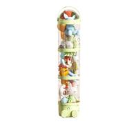 Stuffed Animal Tube, 63.7 Inch Vertical Toy Tube, Transparent Doll Display Bucket with 4 Layers for Living Room, Bedroom, Playroom Organization, 11.02x63.78 inches