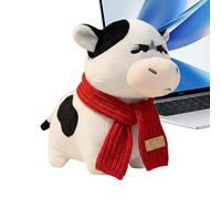 Stuffed Animals Girl - Short Plush and PP Cotton 30cm Size, Collectible Plush Figure, Plushs Toy Cow | Soft Cuddly Doll For Birthdays, Weddings, Halloween, Thanksgiving, Dorm, Travel