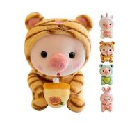 Stuffed Animals, Piglets Dressed Up As Frogs Tigers Rabbits Unicorns Cute Plush Toys, Perfect for Boys and Girls, is