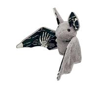 Stuffed Bat - Light-Up Goth Plush Animal for Halloween, Soft Collectible Doll with Glowing Feature, Decor for Sofa Living Room Bedroom Office Car, Gift Kids Babies Girls Collectors Birthday