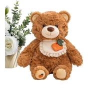 Stuffed Bear - 30cm Cute Soft Calming Doll, Soft Stuffed Toys Elephant Plush For Kids Birthday Childrens Day Party Favors Playtime Relaxation Travel Indoor Bedroom Hotel Gift