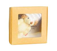 Stuffed Bear Gift, Plush Toy in Box with Inspirational Message Card, Soft Cuddly Animal Keepsake for Girls Boys, Cute Comfort Bear for Bedside Desk Car Decor, Positivity Present