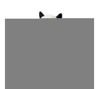 Stuffed Cat Ghost, Halloween Bedtime Doll, Soft Plush Pillow Design, Cuddly Sleep Companion, Spooky Decorative Toy for Boys, Girls, Birthday Gifting, Parties Favors, Decorations, 6.3x11.42x5.51 inches