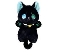 Stuffed Cat Plush - 13g PP Cotton Kitten Stuffed Animal, Adorable Black White Cartoon Doll, Soft Cuddly Toy Gift | Cute Plush Cat Toy for Kids Children Pet Lovers Wedding Throwing Event Fun