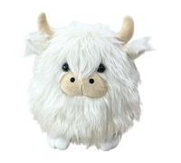 Stuffed Cow Plush, Soft Huggable Cow Doll for Kids Adults, 20 cm Cute Highland Čow Plušh oy for Collectors, PP Cotton Filling, 7,87 x 5,9 pulgadas, 1 juguete