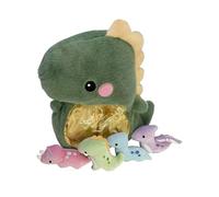 Stuffed Dinosaur Plush, Adorable Dinosaur Stuffed Animal Throw Pillow Doll, PP Cotton Huggable Nursery Decoration Cushion for Sofa, Bed, Couch, Car, Chair, Desk, Living Room, and Bedroom, 40cm