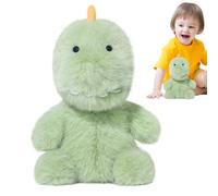 Stuffed Dinosaur Plush, Realistic Animal Doll, Adorable Soft Toy, Premium PP Cotton Filling, Cozy & Huggable Design, Home Decor & Kids Gift, 9.84 Inches, Green, 1 Piece