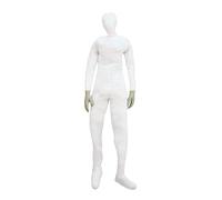 Stuffed Dummy6 Ft Prop Life Size, Scary Poseable Human Dummy6 Ft Full Body Stuffed Mannequin Halloween Cosplay Decorations for Haunted Houses Escape Room