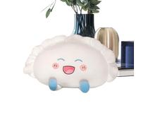 Stuffed Dumpling Plush Toy, Adorable Cartoon Pillow, Soft Odorless Decorative Cushion, Ideal for Bedroom, Living Room, Game Room, Kids Space, Couch, Cozy Comfortable Home Accent