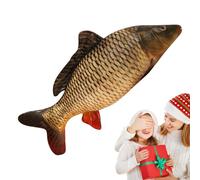 Stuffed Fish Plush Toy | 300g Fish Pilow Plush Toy | Soft Velvet Fishh Cushion, 23.62 Inches Throw Pillow, Carp Plushh Room Decor, Pillow Fissh Home Decoration