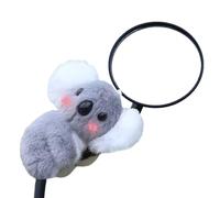 Stuffed Koala Bear Pendant, Soft Cotton Plush Toy with Cable Tie For Hanging, Cute Decorative Accessory For Car Rearview Mirror Bedroom Bicycle Or Bag, Multifunctional Ornament