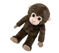 Stuffed Monkey Toy - Long Arms Soft Plush Doll, Cute Small Animal, Cuddly Figure | Realistic Fun Birthday Gift For Kids Girls Boys Adults Living Room Bedroom Travel Usage