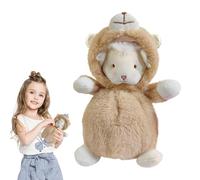 Stuffed Sheep Plush Toy - BBY Lamb Stuffed Animal, Lamb Stuffeds Animal, 15x8x20cm Size + 150g Lightweight Design, hypoallergenc PP Cotton Filling - For Kids Boys Girls