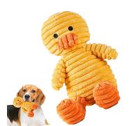 Stuffed Squeaky Dog Toys - Dog Teeth Cleaning Toys, Durable Squeaky Plush for Puppy Playtime, Puppy Playing Tool for Aggressive Chewers, Interactive Pet Training Device