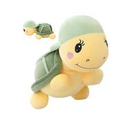 Stuffed Turtle Plush Toy, Cute Sensory Fidget, Soft Stuffed Animal, Decorative Design, Cozy Doll Companion, Lightweight Material, Green Color, for Car Home, Party Use, Baby Girl Boy, Kids Gift