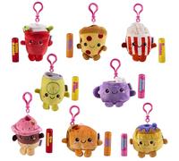 STUFFS. Juguetes de autocuidado de Moda. Stuffie con Llavero y Juego de bálsamo Labial a Juego, los Estilos Pueden Variar