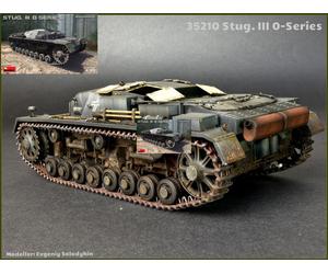 Stug.III 0-Series Tanque Kit De Plástico 1:35 Modelo MINIART