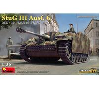 Stug III Ausf. G Dec 1944 - Mar 1945 Miag Prod. Interior Kit 1 :3 5 Plástico Kit