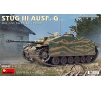 Stug III Ausf. G Mayo-Junio 1943 Alkett Prod. Tank 1 :3 5 Plástico Modelo Kit
