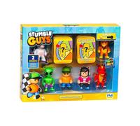 Stumble Guys - 2Inch Collectable Minifigure 8PK Mr Stumble Leonidas Green Alien Sprinkles Gamer Gina Inferno Dragon hidden x 2 Toy