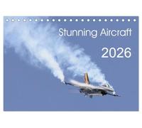 Stunning Aircraft (Desk Calendar 2026 DIN A5 landscape), CALVENDO 12 Month DeskCalendar: Aircraft pictures from airshows