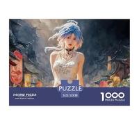 Stunning Anime-Style of Oscar 1000 Pcs Stabiler Karton Puzzle Lovely Girl Stressabbau Familienspiel Puzzles Als Wohnaccessoires 52x38cm/1000pcs