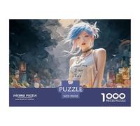 Stunning Anime-Style of Oscar 1000 Stück Stabiler Karton Puzzle Lovely Girl Lebendige Bilder Kreatives Spiel Puzzles Als Wohnaccessoires 70x50cm/1000pcs