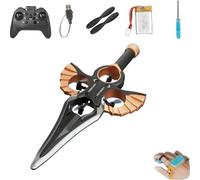 Stunt Flying Sword RC Glider - Gesture-Controlled 360° Flip Drone w/Drop-Proof Frame & 6-Axis Gyro, 3-Speed Adjustment RC, Night Flying LED Lights for all Ages (#1,1 Battery)