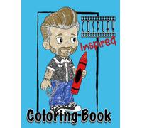Stuntman Fred’s Cosplay Inspired Coloring Book