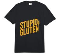 Stupid Gluten - Divertido Gluten Alergia Gluten Enfermedad celíaca Comfort Colors Adult Heavyweight T-Shirt