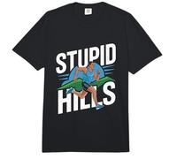 Stupid Hills - Corredor Divertido Corriendo Comfort Colors Adult Heavyweight T-Shirt