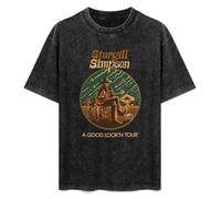 Stur-Gill Simp-Son Men's Unisex Black tee T-Shirt Black L