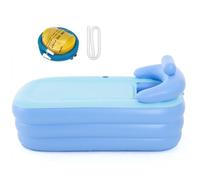 Sturdy Bañera portátil, Ducha Bañera de, hidromasaje Inflable de, Compact | Compact Bañera de, hidromasaje plegable Bañera, plegable recuperación Office, Outdoor Indoor Versatile, Ergonomic