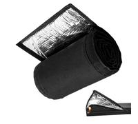 Sturdy Copper Pipe Insulation, Zippered HVAC Tube Sleeve, 72.05x10.24 Inches Cover with Easy Fit, Flexible HVAC Insulation Material, Pipe Sleeve with Protective Layer, AC Pipes Cover for Home