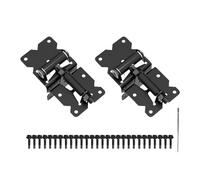 Sturdy Hinges, Gate Hardware Tool, Stainless Steel Hinge with Auto Closing Feature, Fence Installation Tool with Sturdy Build, Outdoor Gate Accessory for Patio Yard and Window