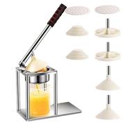 Sturdy Manual Juicer, Adorable Citrus Juicer Hand Press for Orange, Commercial Heavy Duty Hand Press Manual Orange Citrus Lemon Pomegranate Fruit Juice Squeezer for Home