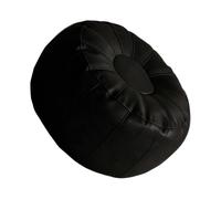Sturdy Modern Lounge, Puff Cover Otoman, Unstuffed Pumpkin Cushion with Soft Footrest Structure, Premium PU Leather Cover, Decorative Floor Pumpkin Style, Outdoor Wedding Event Use